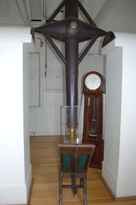 An astronomer's chair at the Royal Observatory in Greenwich, England